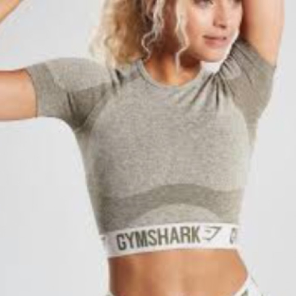 GYMSHARK crop top flex women’s